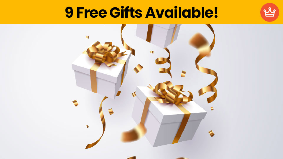 Free Gifts Available