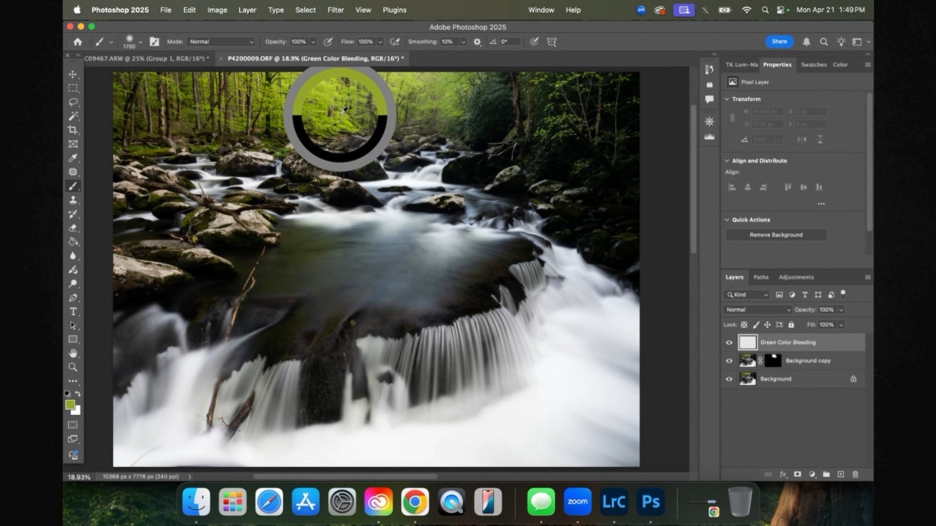 Enhancing Colors with Color Bleeding