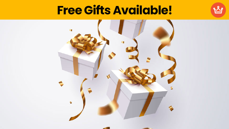 Free Gifts Available