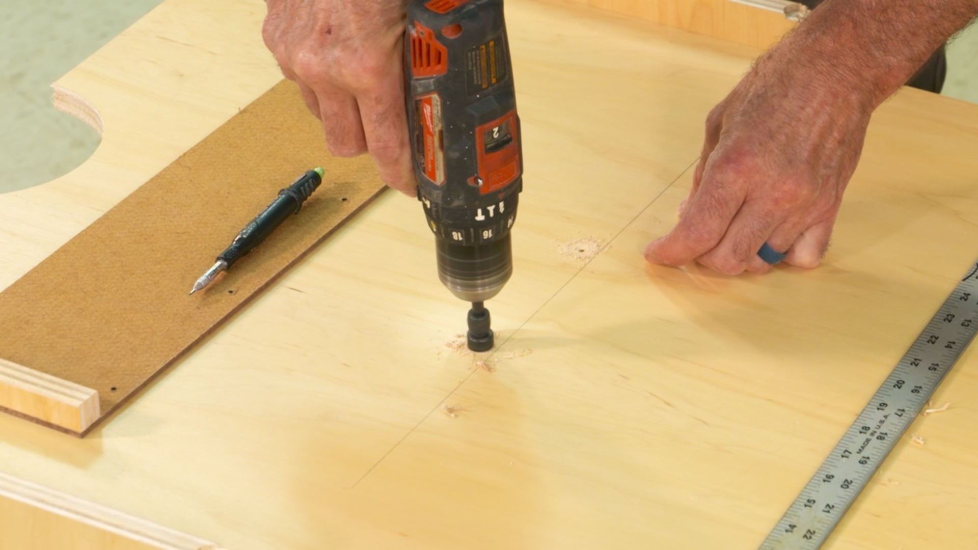 Install the Backs and Shelf