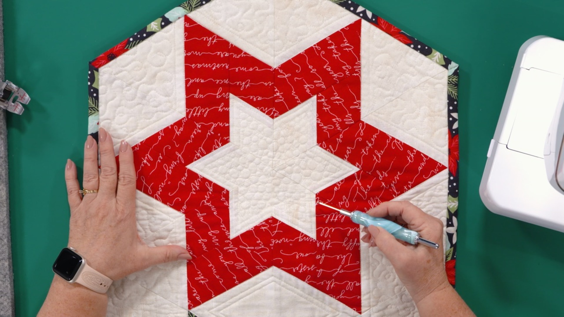 Quilting a Quilt