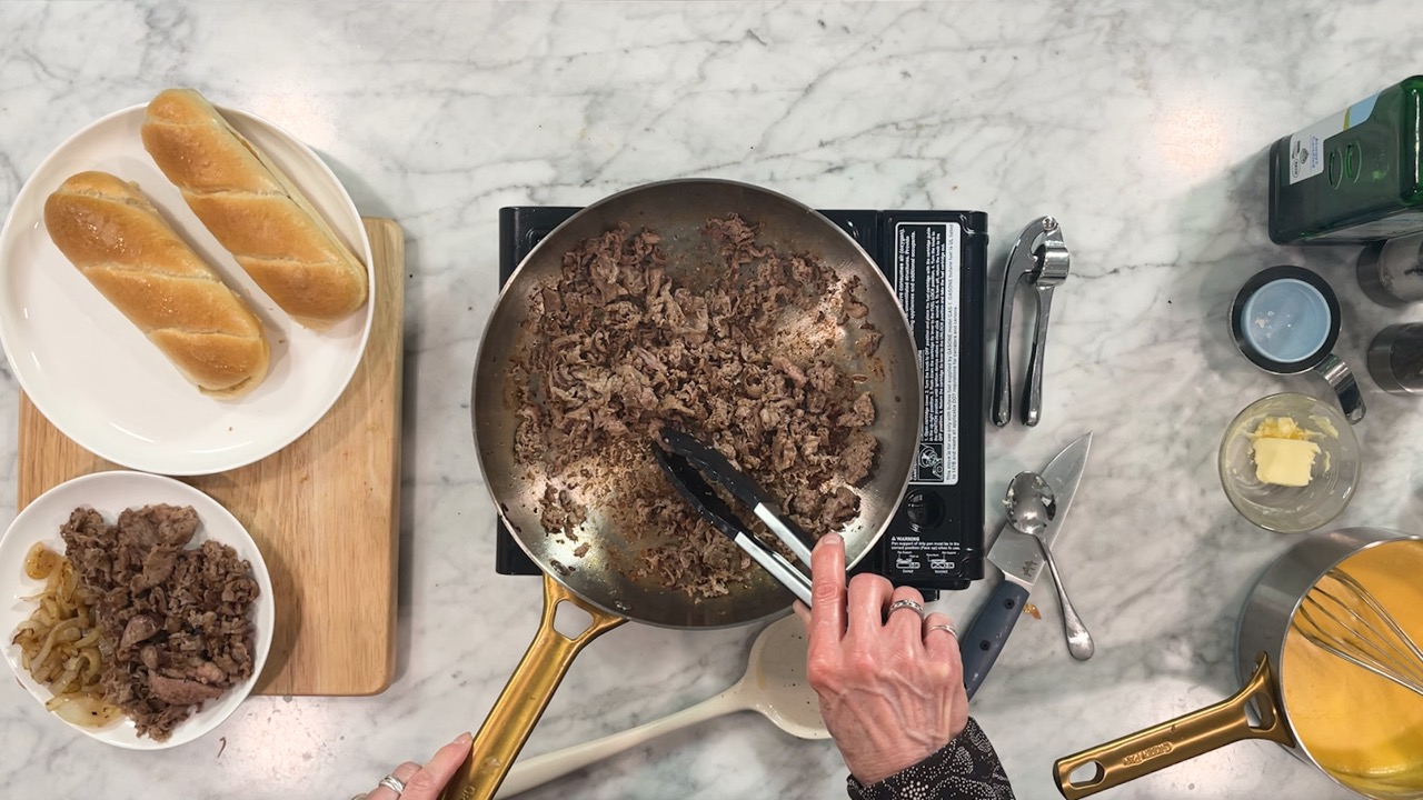 Session 2: Philly Cheesesteaks