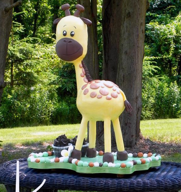 Very Cute Giraffe Cake 