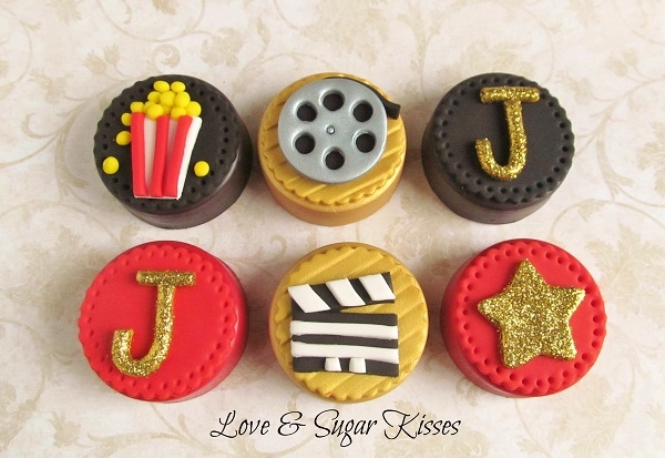 Film-Themed Cake Toppers