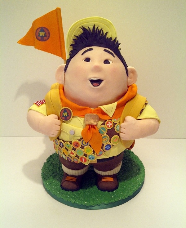 Sculpted Scout Cake