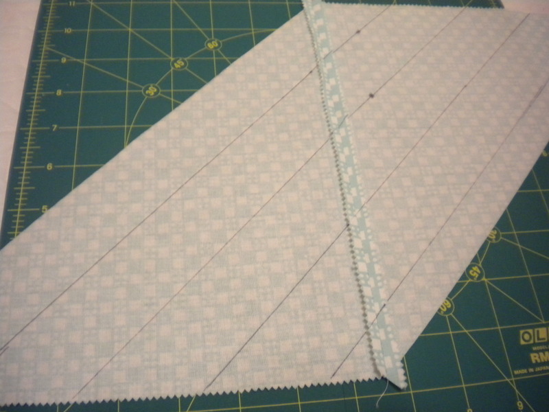 Sewing Seams into Fabric