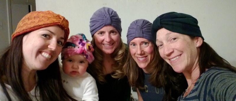 Chemotherapy turbans - Group Photo