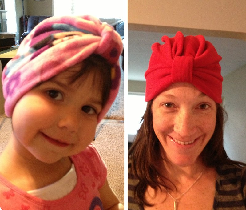 Chemotherapy turbans - child and adult