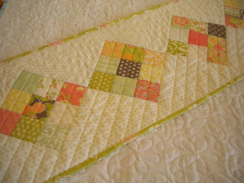 Simple Nine Patch Table Runner