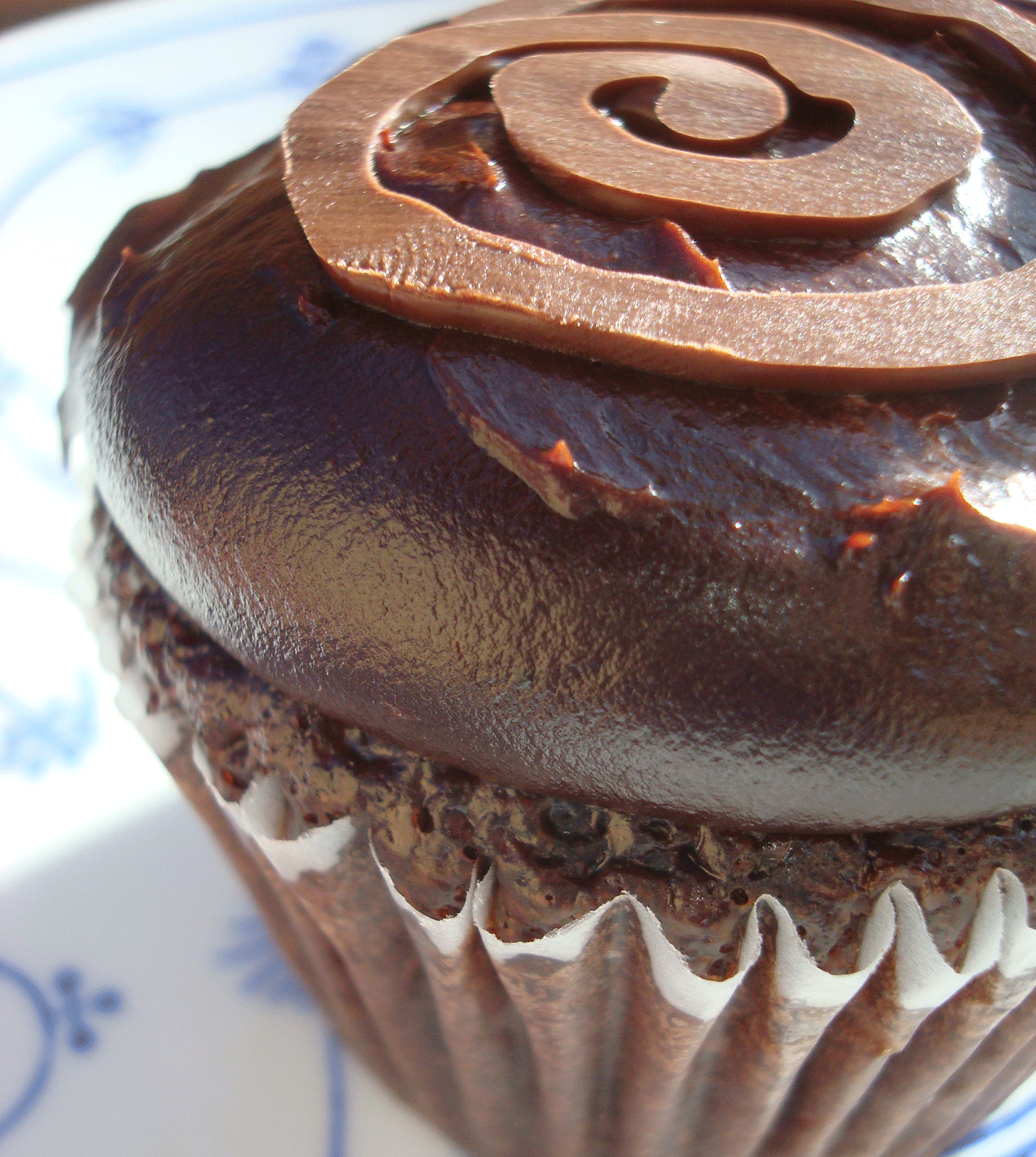 Placing Garnish on Cake