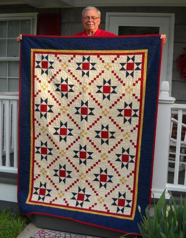 Bluprint Quilting Pattern: Medal of Honor Quilt