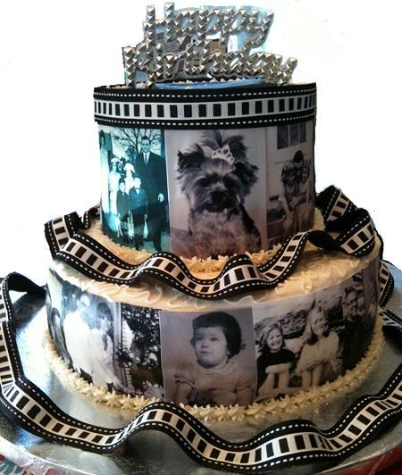 Black and White Film Cake - Bluprint Member Cake