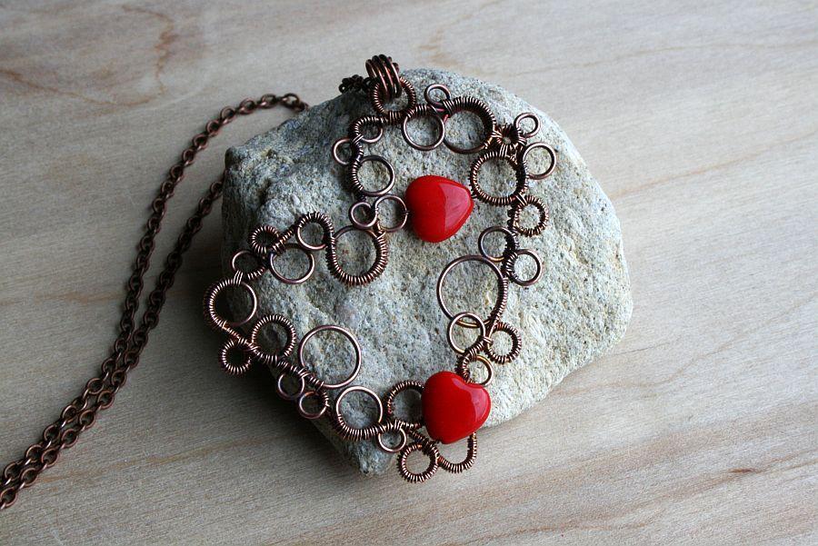 Heart Jewelry, by member of www.craftsy.com