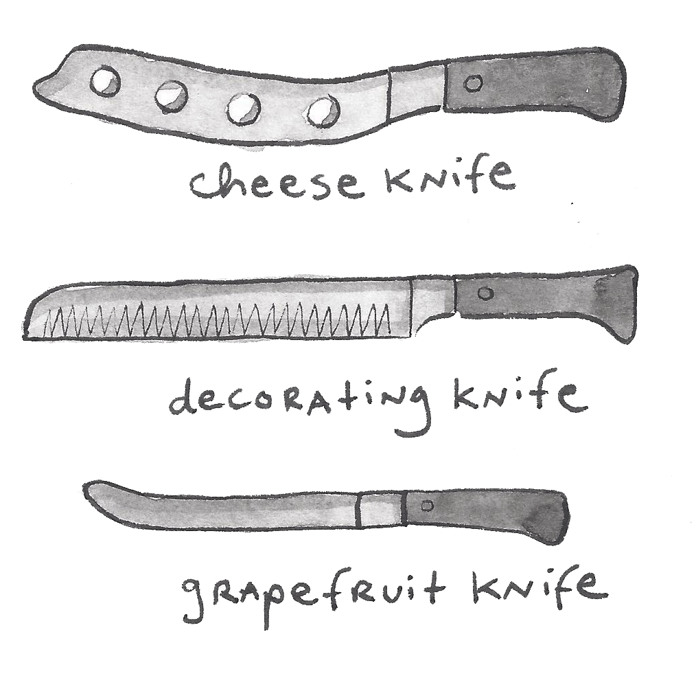 Illustrated Guide to Specialty Knives