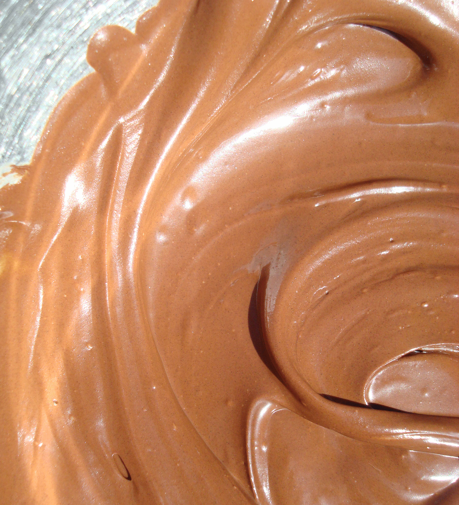 Mixing Chocolate to Create Topper
