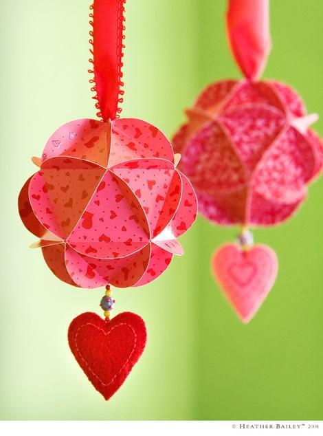 Valentines Paper Decorations