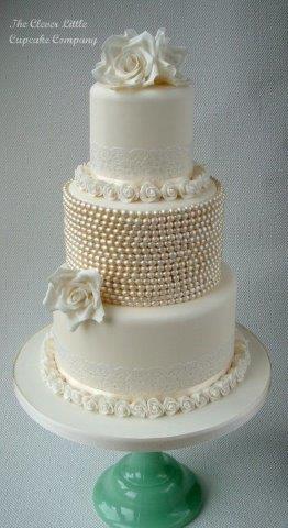 Top 10 Wedding Cakes With Pearls Elegant Inspiration