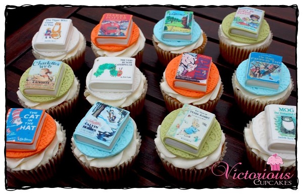 Storybook Fondant Cupcake Toppers