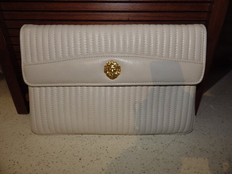 Anne Klein Channel Stitched Purse