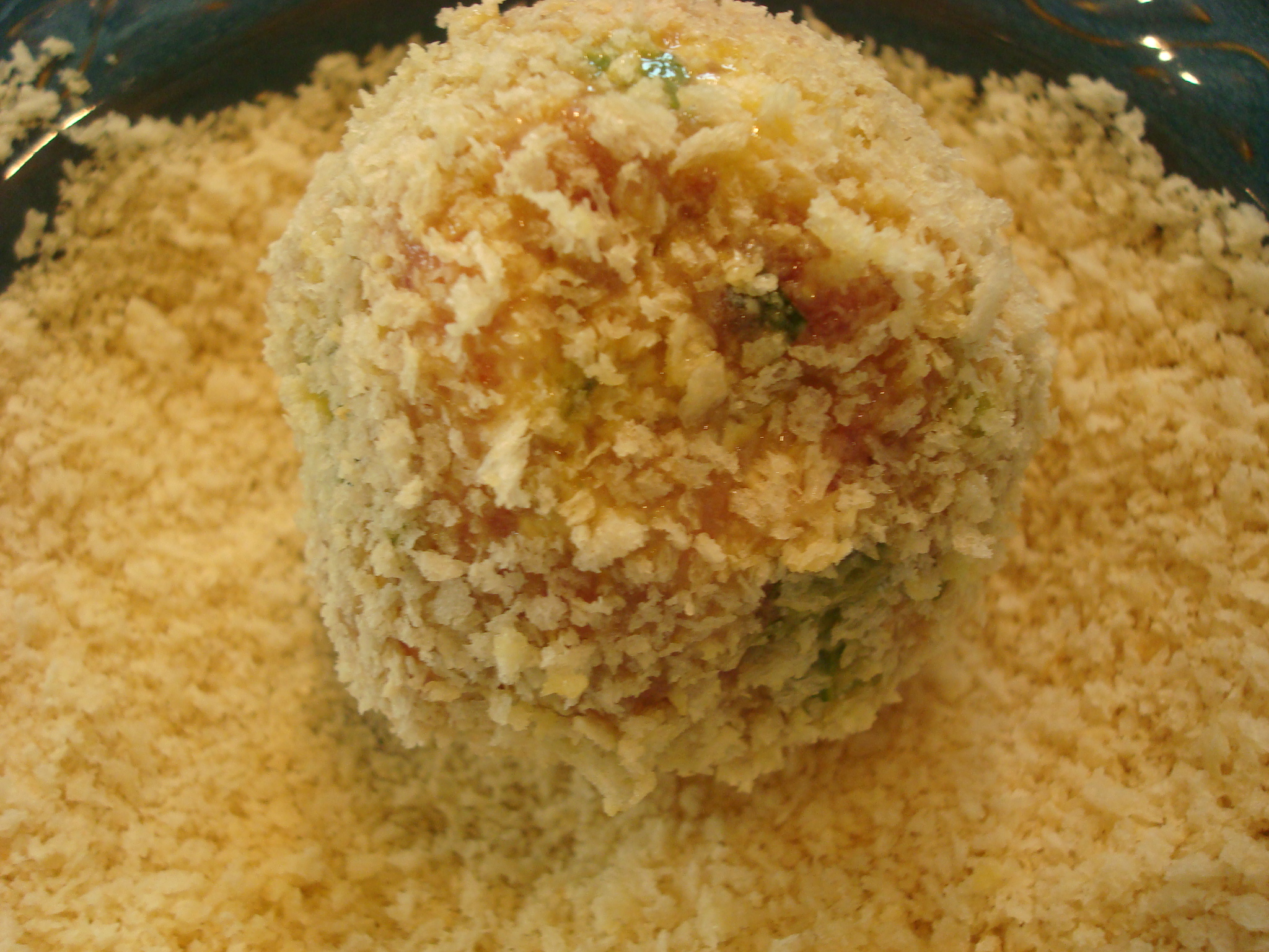 Homemade Scotch Eggs Ready for Frying