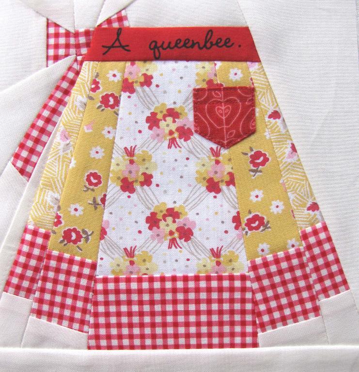 Vintage Apron Quilt Block - Pattern on Craftsy.com