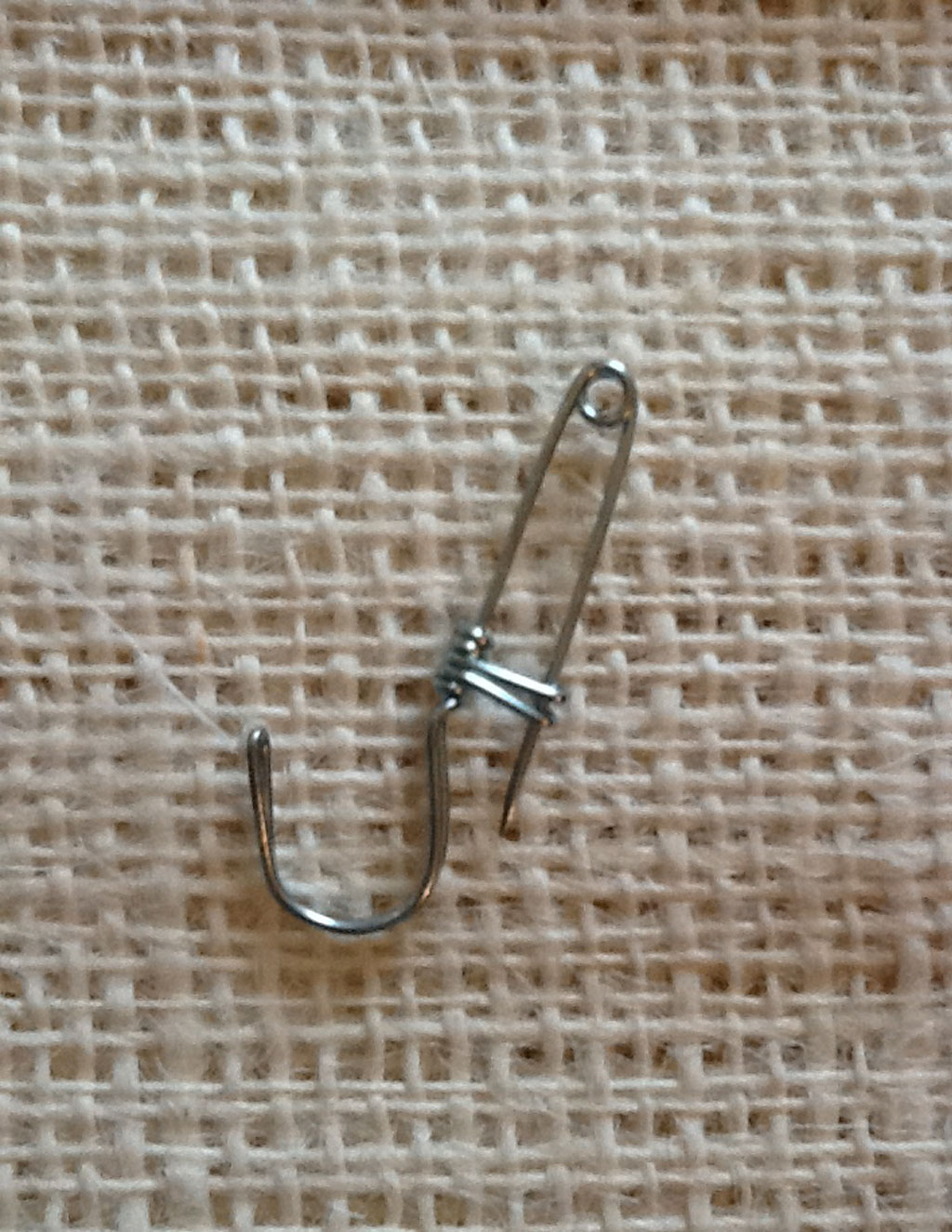 Andrea Wong's knitting pin for Portugese Technique 