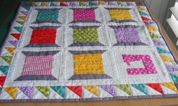 Colorful Spool Quilt - Bluprint  