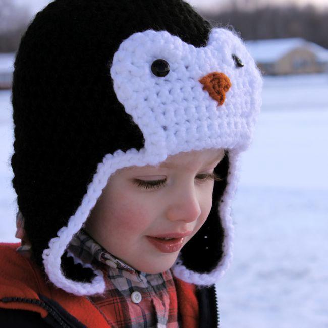 Crochet penguin hat pattern - Craftsy Member Pattern