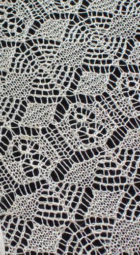 Elemental changes Shetland lace