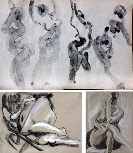 Series of Gesture Drawings 