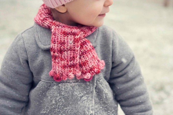 Child's Bobble Scarf - Pattern on Bluprint.com