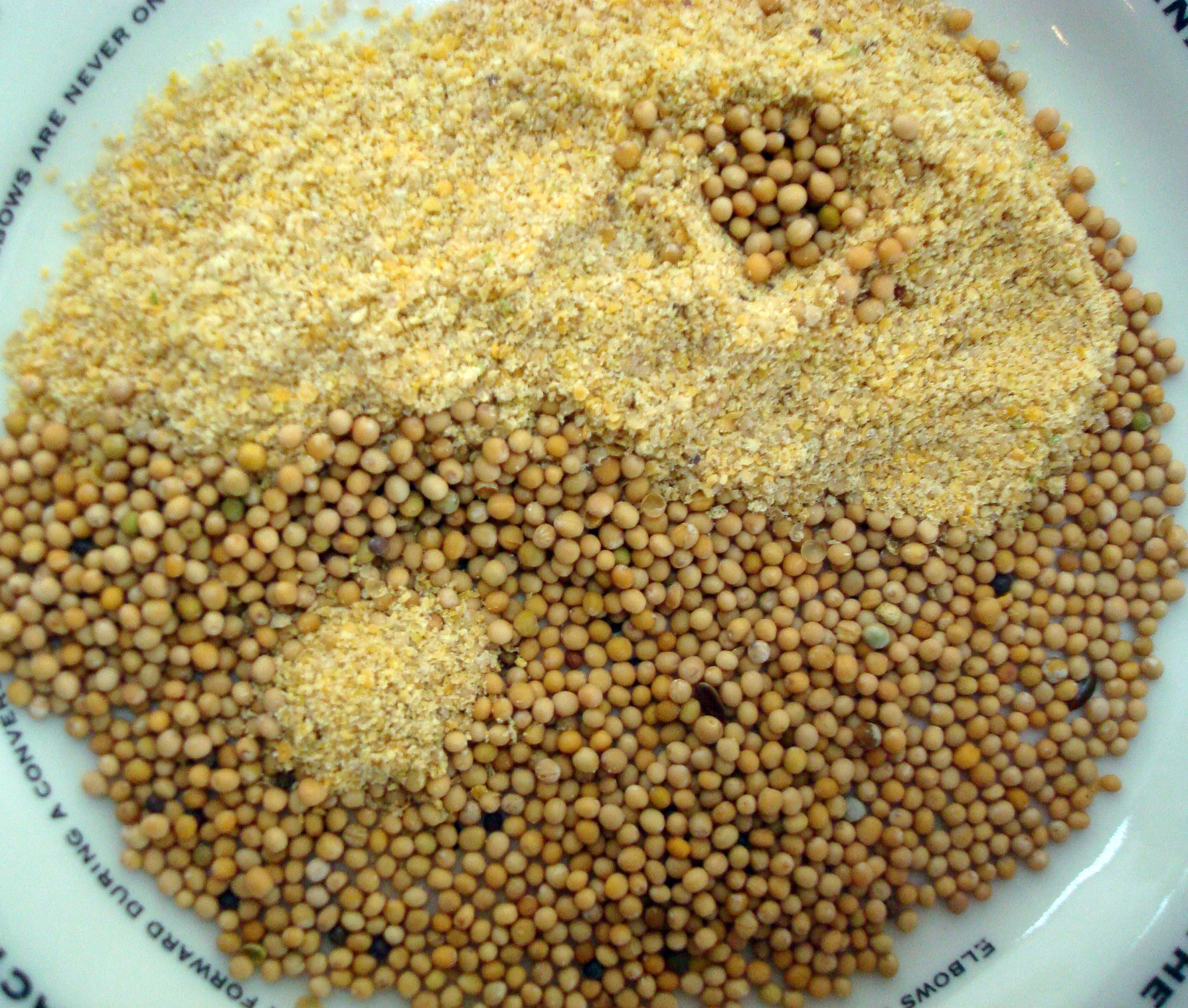 Mustard Seeds in a Bowl 