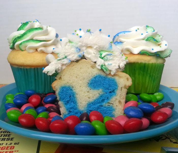 Cupcakes with Number Inside