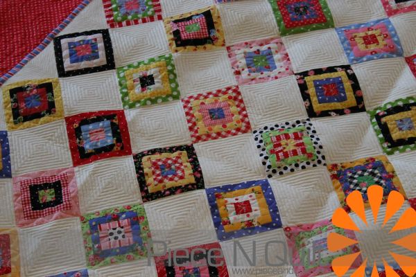 Machine Made Pieced Quilt