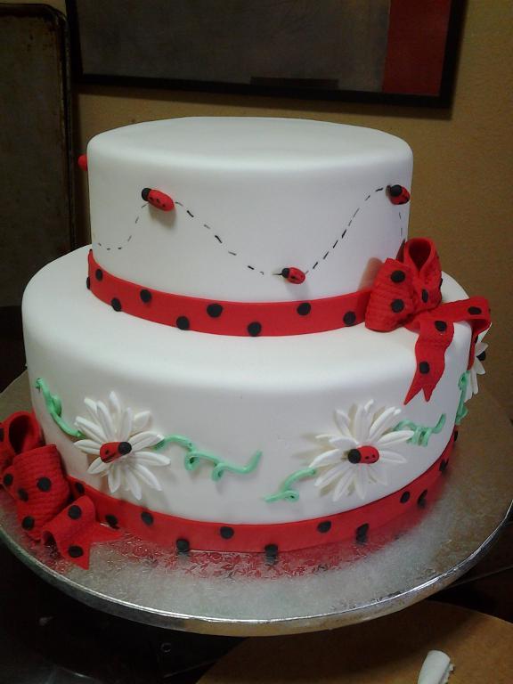 Ladybug Cake