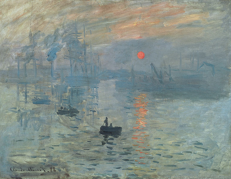 "Impression, Soleil Levant" by Claude Monet
