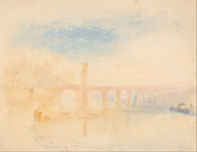 Watercolor sketch by William Turner