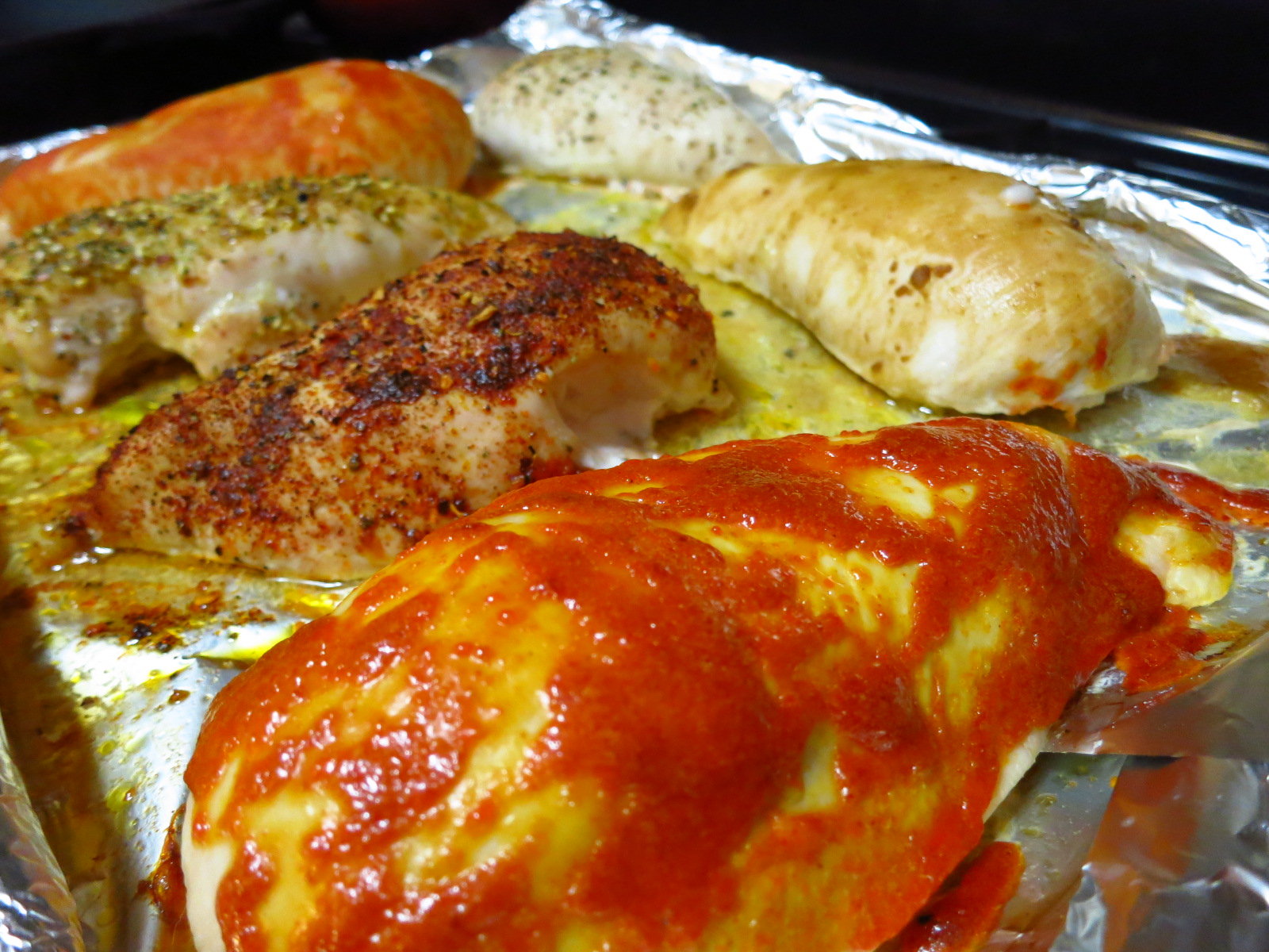 Baked chicken breasts: varieties are endless!
