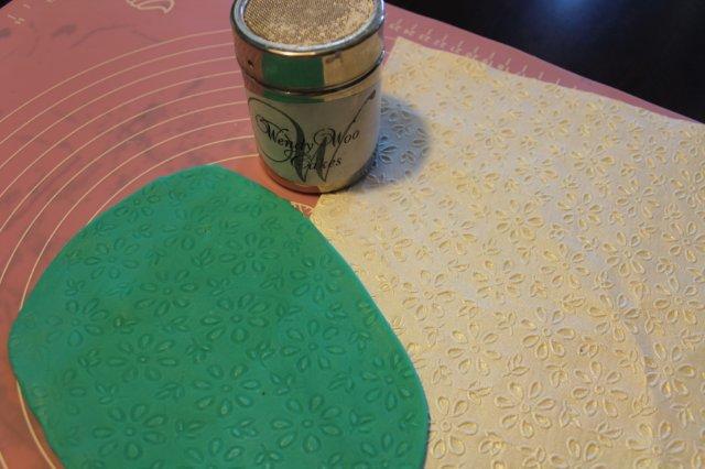 Textured Paper for Cake Decorating