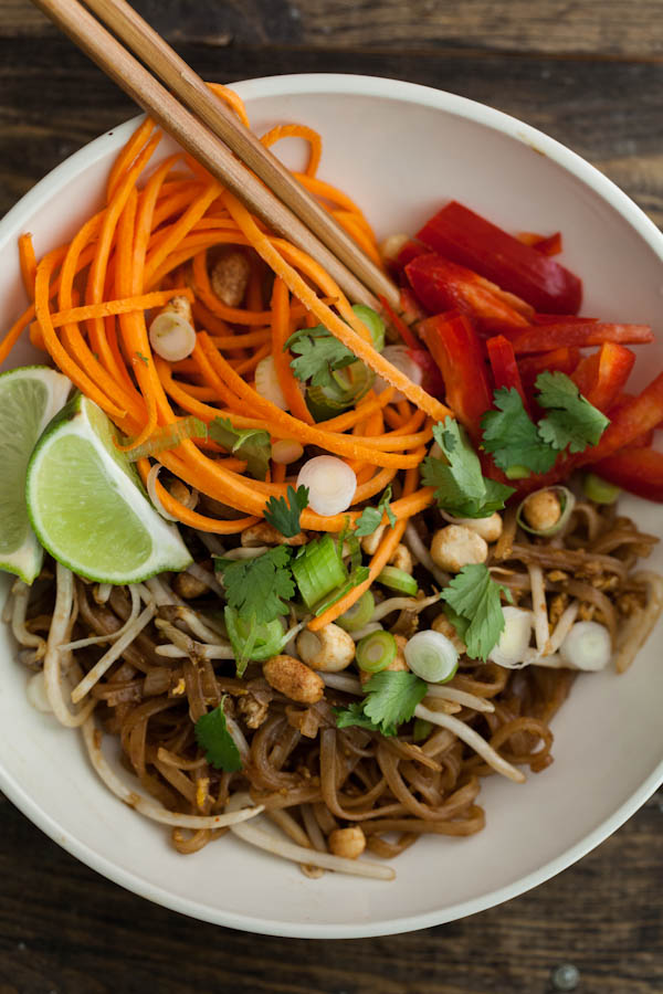 Vegetarian Pad Thai: Recipe on Bluprint