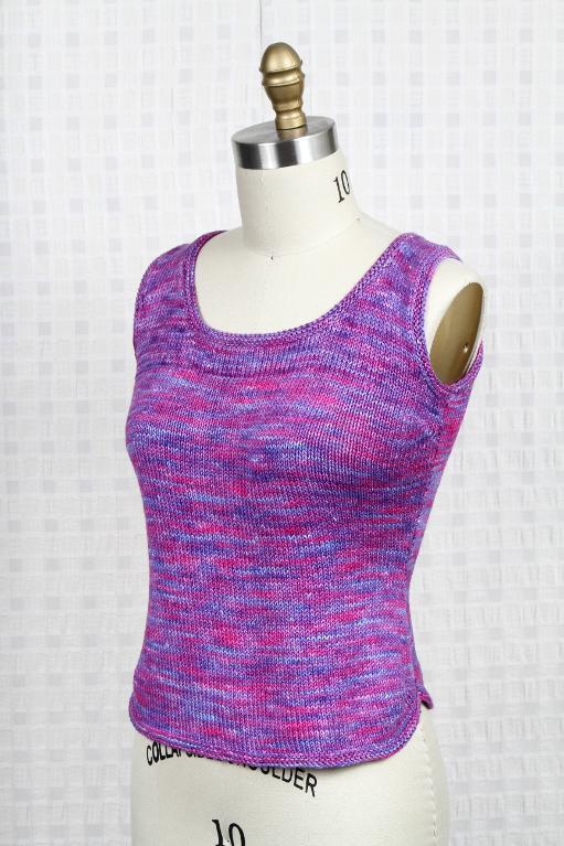 Shapely knit tank top - Craftsy Member Project