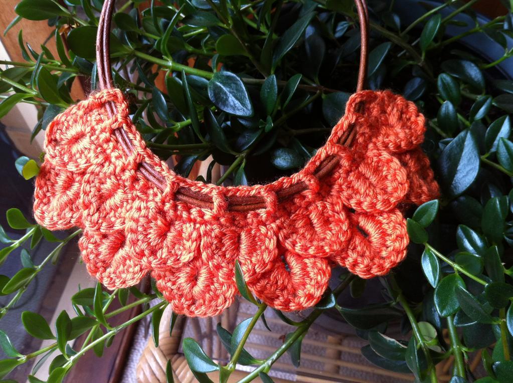 Crocodile Stitch Necklace - Bluprint Member Pattern