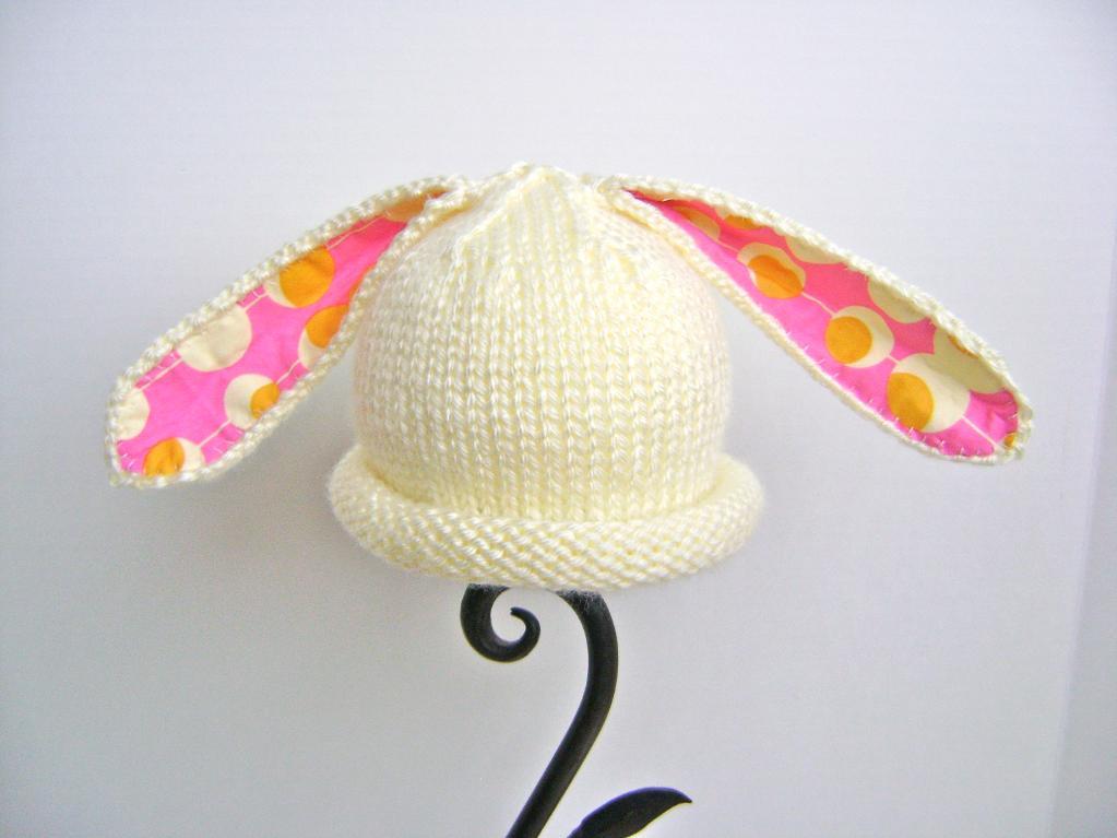 Bonnie Bunny knitted hat