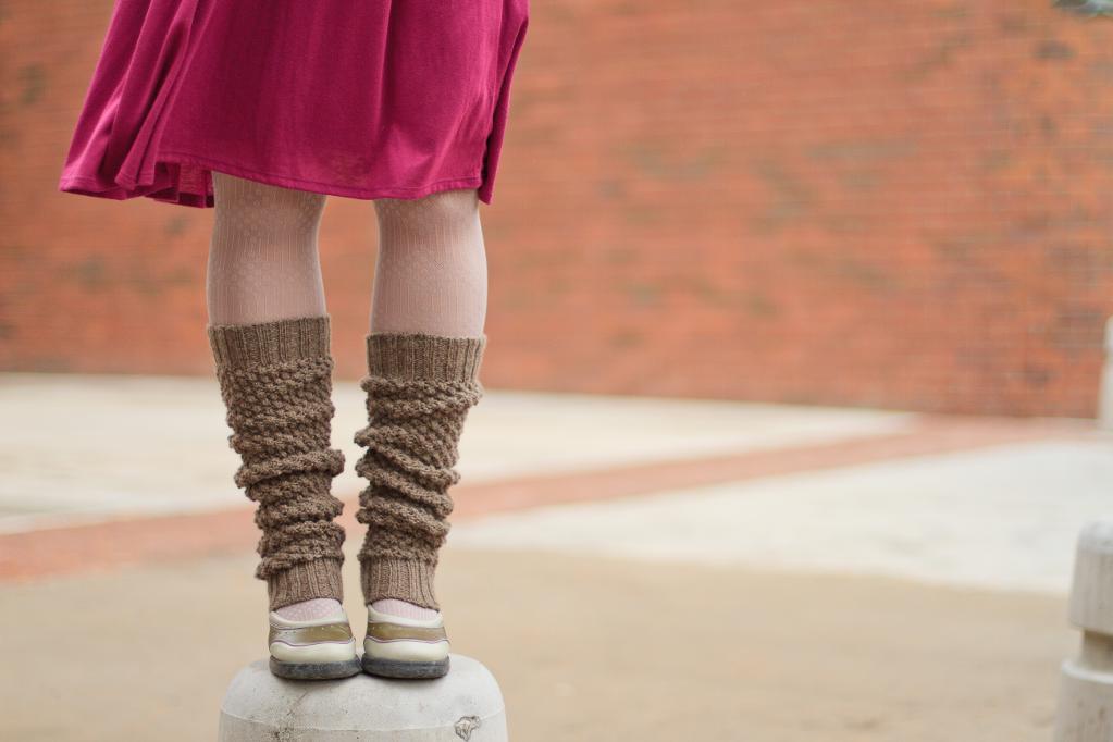 Knitted tangle legwarmers - Pattern on Craftsy.com