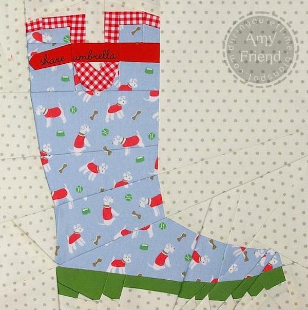 Gardening Boot - Paper-pieced Pattern 