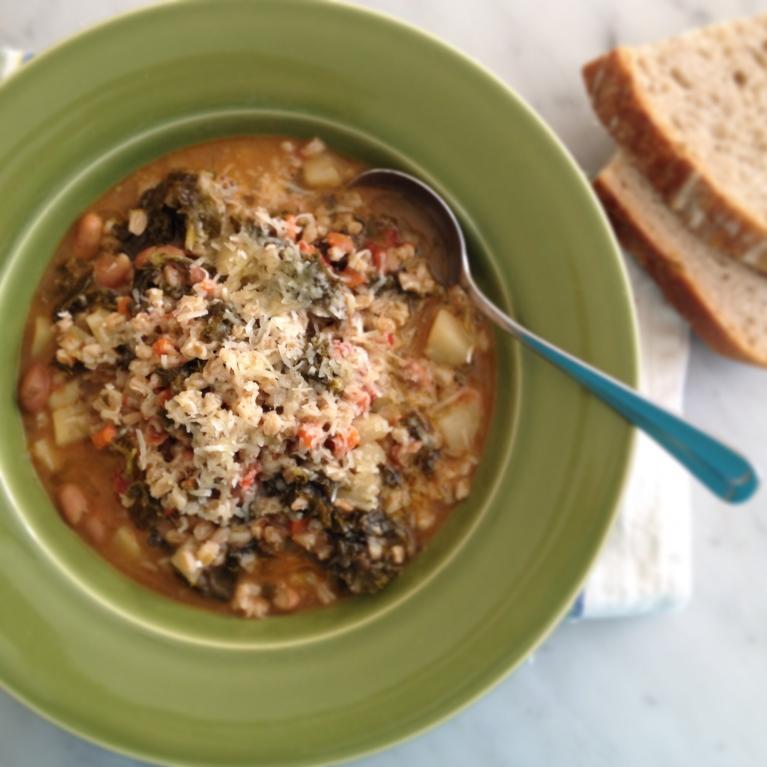 Vegetable Soup with Italian Produce Staples on Bluprint.com