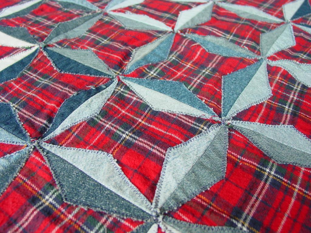 Denim Stars Quilt: Craftsy Member Pattern