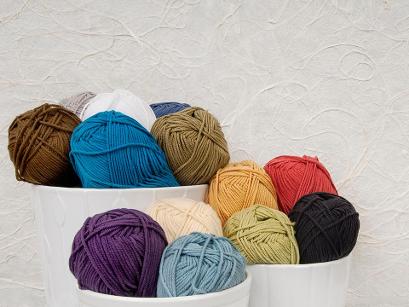 Lion Brand Cotton Ease yarn