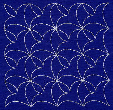 Sashiko embroidery design 