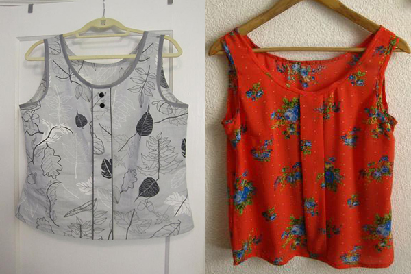 Simple Sewn Tank Tops